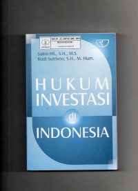 Image of Hukum Investasi di Indonesia